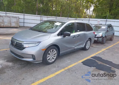 2021 Honda Odyssey Lx from USA, damaged, VIN 5FNRL6H24MB043075